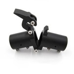 35mm/40mm Carbon Tube Horizontal Folding Part Machine Arm Tube Base Flat Folding Pipe Clamp for Multirotor Agricultural Drone